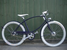 Velo-Ideale Custom Pashley Tube Rider Cafe Racer
